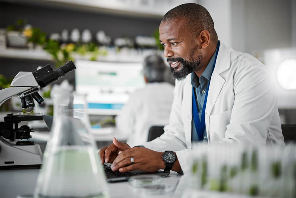 food scientist researching for product research and development